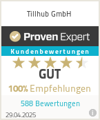 Erfahrungen & Bewertungen zu Tillhub GmbH